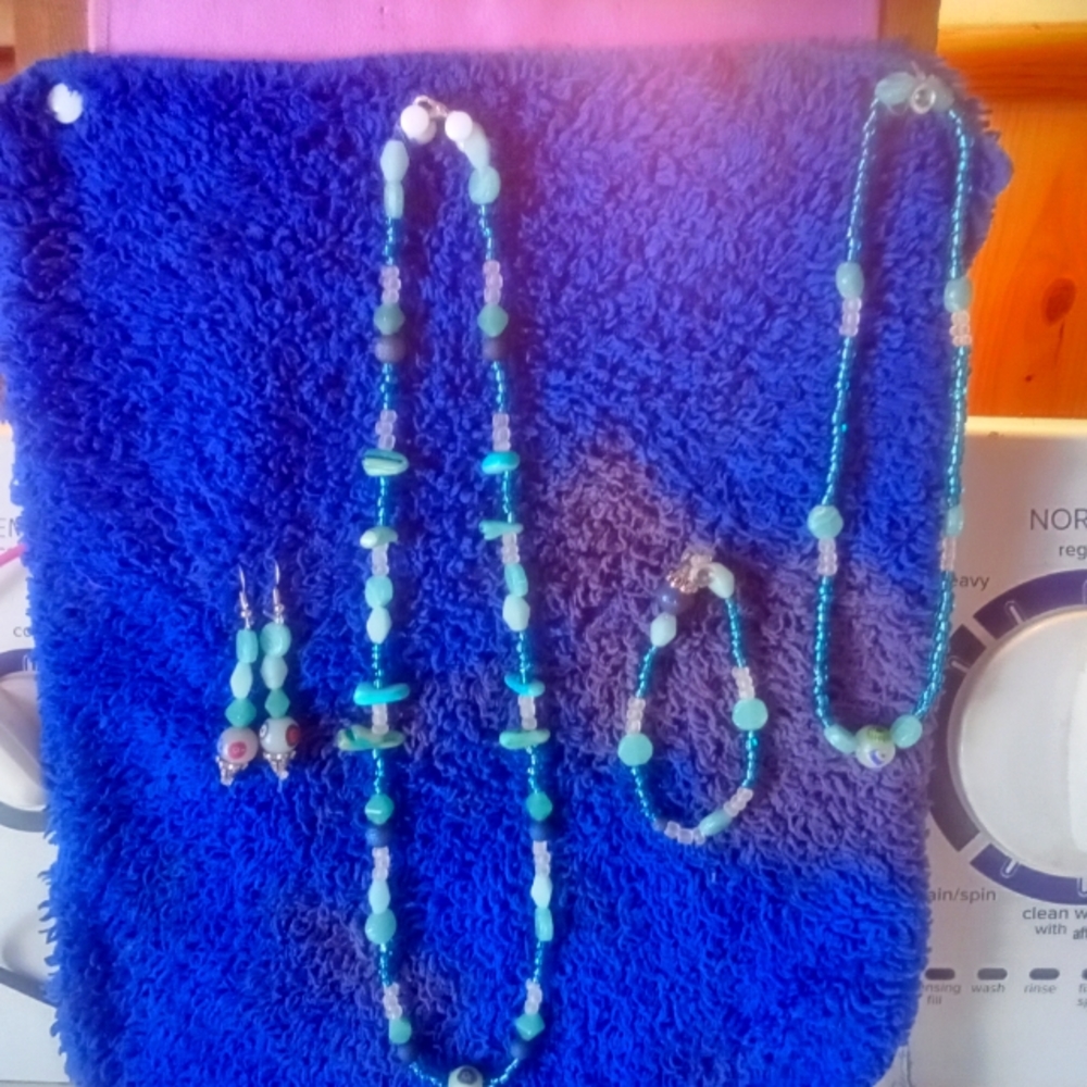 Beautiful handmade jewelry set